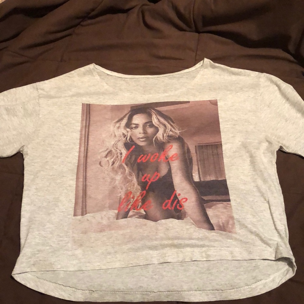I woke up like dis , Beyoncé crop top